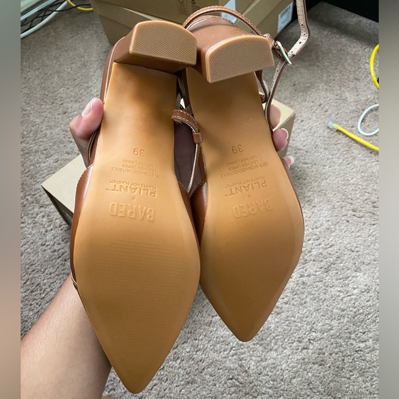 Bared Footwear Kiskadee Leather Heels in Nutshell Size EU 39 - Picture 4 of 8